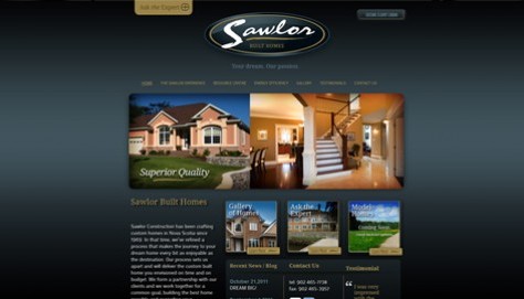 Latest news and testimonials are automatically displayed on the homepage