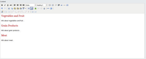 content editor part 1 headings 4